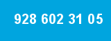 928 602 31 05 928 602 31 05